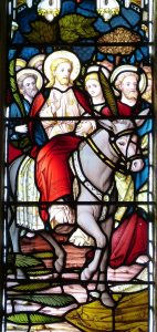 stain glass church window