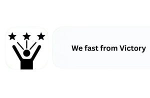 We fast from victory