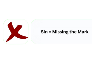 sin = miss the mark