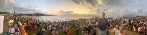 Resurrection Sunday Sunrise service at St Michael's beach