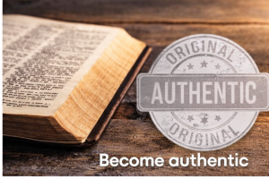 Become authentic